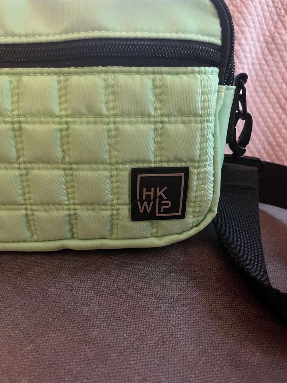 IHKWIP Bright Mint Green Crossbody Bag - Picture 2 of 6